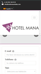 Mobile Screenshot of hotelmanantiales.com